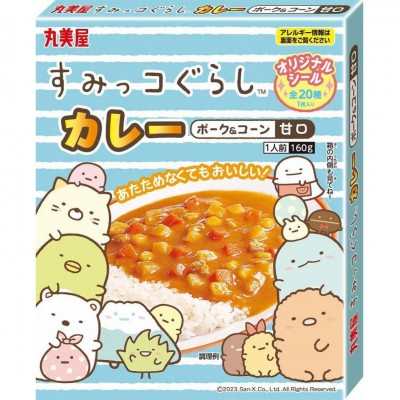 MARUMIYA 丸美屋 角落生物豬肉粟米甘口兒童咖喱汁 160g  169-619